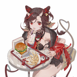 This is a pixiv picture whose title is 丑牛.