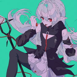 This is a pixiv picture whose title is ワルファリン.