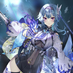 This is a pixiv picture whose title is エウルア.