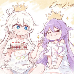 This is a pixiv picture whose title is 【生贺】恰蛋糕.
