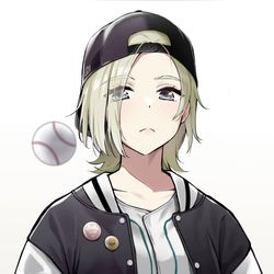 This is a pixiv picture whose title is 野球しようよ.