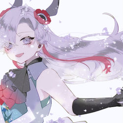 This is a pixiv picture whose title is ヰ嬢2周年前夜祭.