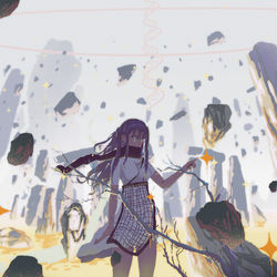 This is a pixiv picture whose title is 魂の泉.