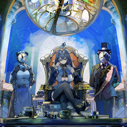 This is a pixiv picture whose title is Servant of Time.