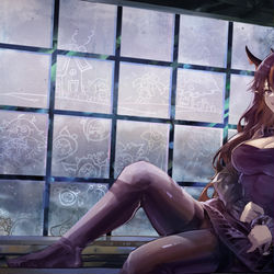 This is a pixiv picture whose title is Snowy Day.
