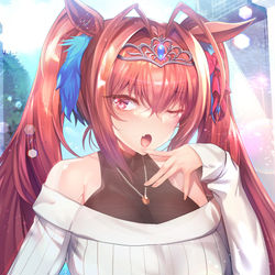 This is a pixiv picture whose title is C99新刊のウマ合同のお知らせダスカ.