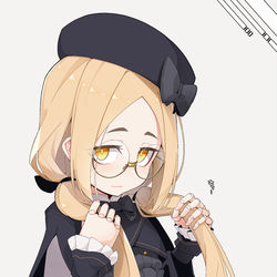 This is a pixiv picture whose title is おさげ.