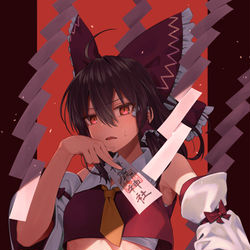 This is a pixiv picture whose title is 博麗霊夢.