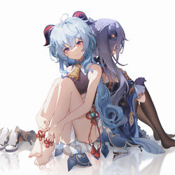 This is a pixiv picture whose title is 甘晴.