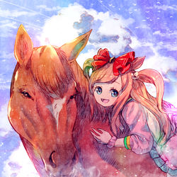 This is a pixiv picture whose title is アグネスデジタル.