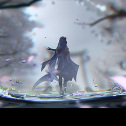 This is a pixiv picture whose title is 此刻 寂灭之时.