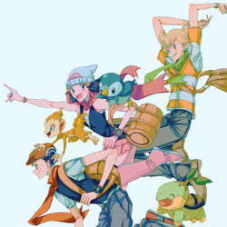 This is a pixiv picture whose title is 無題.