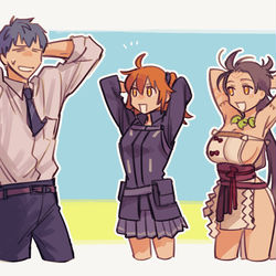 This is a pixiv picture whose title is 一ぐだ♀まとめ（２）.