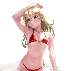 This is a pixiv picture whose title is 水着.