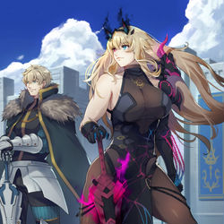 This is a pixiv picture whose title is ガウェイン.