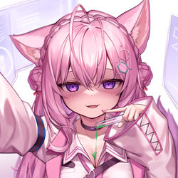 This is a pixiv picture whose title is 悪い顔.