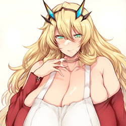 This is a pixiv picture whose title is エプロンバゲ子.