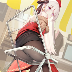 This is a pixiv picture whose title is Belfast.