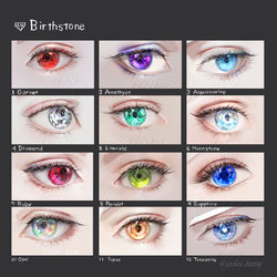 This is a pixiv picture whose title is Birthstone.