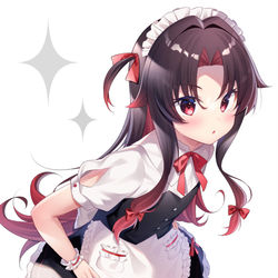 This is a pixiv picture whose title is メイド天ちゃん.