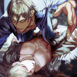 This is a pixiv picture whose title is オジギル.