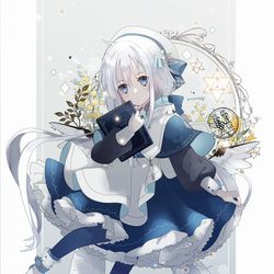 This is a pixiv picture whose title is ❄.