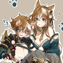 This is a pixiv picture whose title is 五郎大将和希娜小姐.