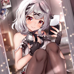 This is a pixiv picture whose title is 沙花叉クロヱ.