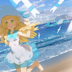 This is a pixiv picture whose title is リーリエ.