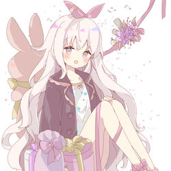 This is a pixiv picture whose title is 🎁.