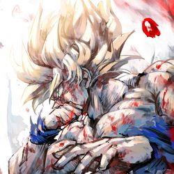 This is a pixiv picture whose title is 血の滾り.