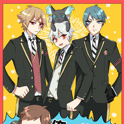 This is a pixiv picture whose title is 【1/10再販開始】12/12新刊「俺の推しは監督生」.