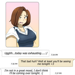 This is a pixiv picture whose title is Bimbo Chat TF.