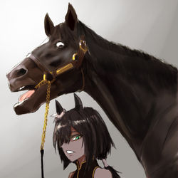This is a pixiv picture whose title is なんだァ？てめェ….