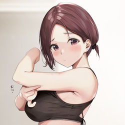 This is a pixiv picture whose title is スポーツウェアお姉さん.