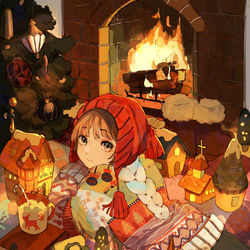 This is a pixiv picture whose title is 街の温度.