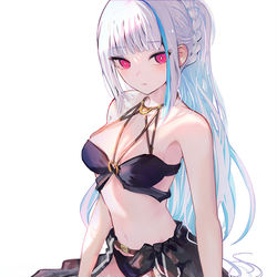 This is a pixiv picture whose title is 【装備】あぶない水着.