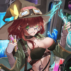 This is a pixiv picture whose title is Alchemy.