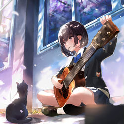 This is a pixiv picture whose title is 「きみがファン第１号だね」.