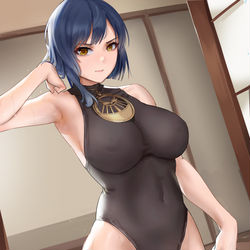 This is a pixiv picture whose title is Kujou Sara.