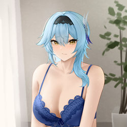 This is a pixiv picture whose title is Eula.