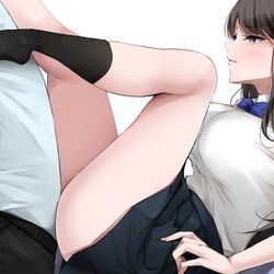 This is a pixiv picture whose title is 妹のかまって攻撃がしつこい.