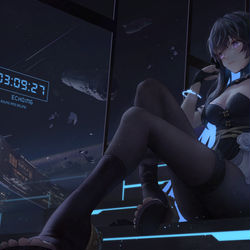 This is a pixiv picture whose title is Silence.