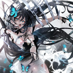 This is a pixiv picture whose title is lust.