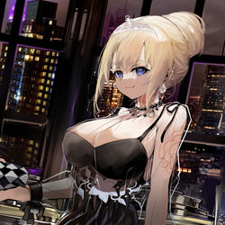 This is a pixiv picture whose title is Watson's New Black Dress.