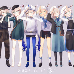 This is a pixiv picture whose title is ネモまとめ.