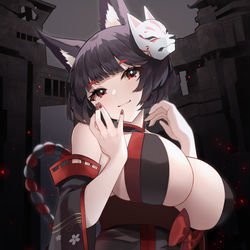 This is a pixiv picture whose title is ？？？.