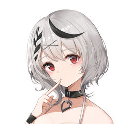 This is a pixiv picture whose title is 沙花叉クロヱ~.