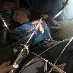This is a pixiv picture whose title is loser.