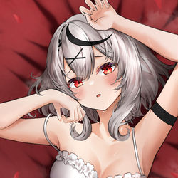 This is a pixiv picture whose title is 沙花叉クロヱ.